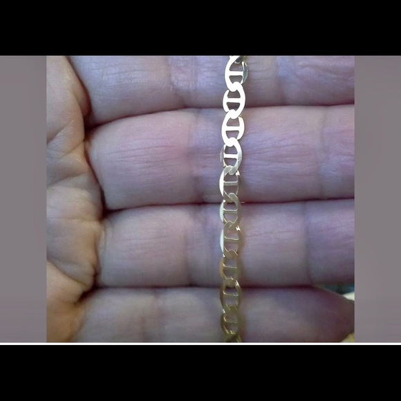 GUCCI 10KT SOLID GOLD!! BRACELET 7inches.SIGNED - Picture 4 of 6